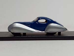TALBOT LAGO T150C SC TEARDROP COUPE1937 SPARK 1:43 — фото 2
