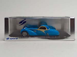 BUGATTI TYPE 57 SC ATALANTE 1937 SPARK 1:43 — фото 10