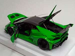 LAMBORGHINI HURACAN GT LB SILHOUETTE WORKS 1:18 — фото 3