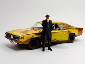 DODGE CHARGER 1969 (RAT LOOK STYLING) 1:18 — фото 7