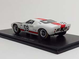 FORD GT 40 #59 24H LEMANS-1966 SPARK 1:43 — фото 4
