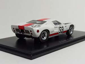 FORD GT 40 #59 24H LEMANS-1966 SPARK 1:43 — фото 6