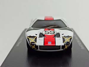 FORD GT 40 #59 24H LEMANS-1966 SPARK 1:43 — фото 9