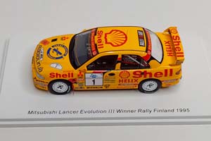 MITSUBISHI LANCER EVOLUTION 3 #1 FINLAND 1995 1:43 — фото 3