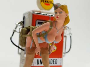 ФИГУРКА "ПАРАШЮТИСТКА" ДЛЯ ДИОРАМЫ И ТД. 1:18 — фото 8