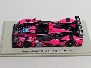 MORGAN NISSAN #35 OAK RACING LM-2012 SPARK 1:43 — фото 3