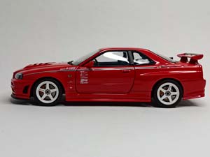NISSAN SKYLINE GT-R NISMO R34 R-TUNE 1:18 AUTOART — фото 6
