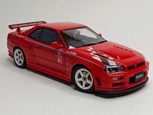NISSAN SKYLINE GT-R NISMO R34 R-TUNE 1:18 AUTOART — фото 8