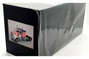 KENWORTH W900 + ПРИЦЕП ФУРА 1:18 ROAD KINGS — фото 4
