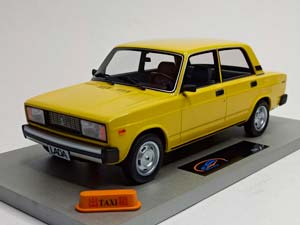 ВОЛЖСКИЙ АВТОМОБИЛЬ 2105 ЖИГУЛИ ЖЕЛТЫЙ 1:18 LIMITED