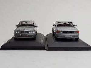 MERCEDES (C126) +(W124) 2 ШТ 1:43 SOLIDO — фото 3
