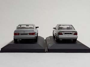 MERCEDES (C126) +(W124) 2 ШТ 1:43 SOLIDO — фото 4