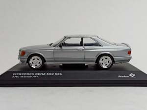 MERCEDES (C126) +(W124) 2 ШТ 1:43 SOLIDO — фото 8