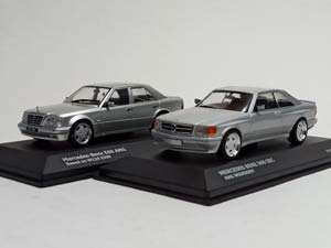 MERCEDES (C126) +(W124) 2 ШТ 1:43 SOLIDO — фото 2