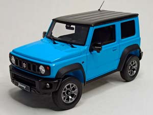 SUZUKI JIMNY SIERRA BLUE 1:18 LCD