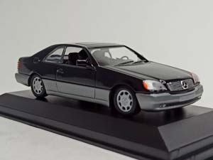 MERCEDES 600 SEC (C140) 1:43 MINICHAMPS — фото 7