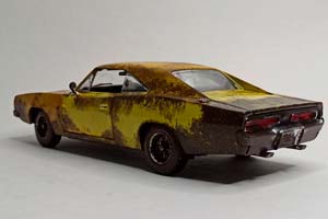 DODGE CHARGER-1969 (RAT LOOK STYLING) 1:18 — фото 9