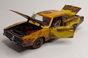 DODGE CHARGER-1969 (RAT LOOK STYLING) 1:18 — фото 2