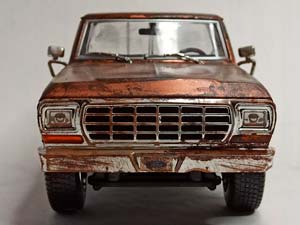 FORD F-150 PICK-UP-1979 (RAT LOOK STYLING) 1:18 — фото 6