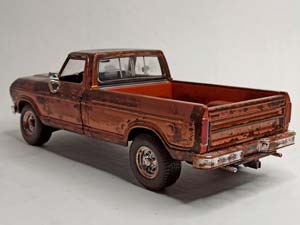 FORD F-150 PICK-UP-1979 (RAT LOOK STYLING) 1:18 — фото 9