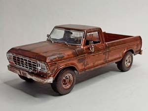 FORD F-150 PICK-UP-1979 (RAT LOOK STYLING) 1:18
