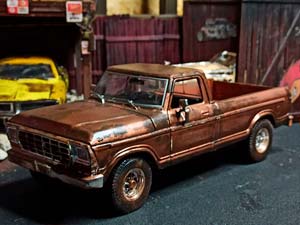 FORD F-150 PICK-UP-1979 (RAT LOOK STYLING) 1:18 — фото 2