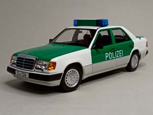 MERCEDES 230E (W124) POLICE 1:18 NOREV LIMITED