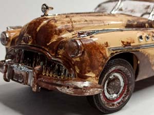 BUICK ROADMASTER-1949 (RAT LOOK STYLING) 1:18 — фото 5