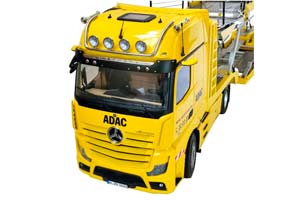 MERCEDES ACTROS АВТОВОЗ ADAC (СЦЕПКА) NZG 1:18 — фото 6
