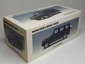 MERCEDES W463 G500 BLACK 1:18 AUTOART — фото 10