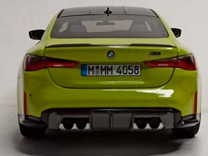 BMW M4 - 2020 (G82) MINICHAMPS 1:18 ДИЛЕР — фото 5