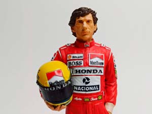 ФИГУРКА "AYRTON SENNA" 15СМ МАСШТАБ 1:12 — фото 4