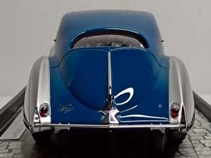 TALBOT LAGO T150-C-SS COUPE BLUE 1:18 MINICHAMPS — фото 4