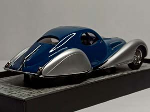 TALBOT LAGO T150-C-SS COUPE BLUE 1:18 MINICHAMPS — фото 5