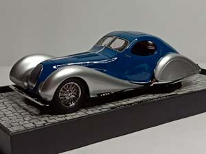 TALBOT LAGO T150-C-SS COUPE BLUE 1:18 MINICHAMPS