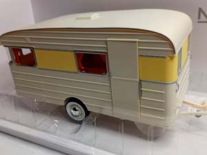 CITROEN DS 19 - 1960 + CARAVAN DIGUE PANORAMIC 1:18 — фото 9