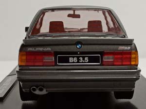 BMW ALPINA B6 3,5 (E30) 1988 GREY 1:18 KK SCALE — фото 4