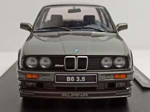 BMW ALPINA B6 3,5 (E30) 1988 GREY 1:18 KK SCALE — фото 8