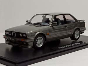 BMW ALPINA B6 3,5 (E30) 1988 GREY 1:18 KK SCALE — фото 9