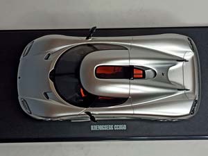 KOENIGSEGG CC850 - 2022 SILVER 1:18 GT SPIRIT — фото 9