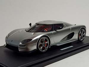 KOENIGSEGG CC850 - 2022 SILVER 1:18 GT SPIRIT