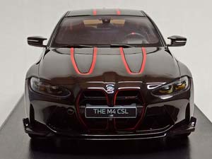 BMW M4 CSL BLACK 1:18 GT SPIRIT — фото 8