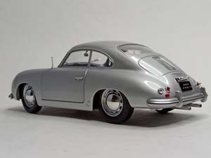 PORSCHE 356 PRE-A SILVER 1:18 SOLIDO — фото 5