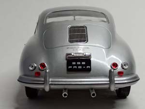 PORSCHE 356 PRE-A SILVER 1:18 SOLIDO — фото 6