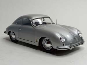 PORSCHE 356 PRE-A SILVER 1:18 SOLIDO — фото 7