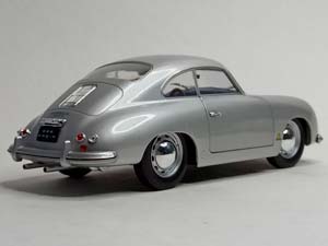 PORSCHE 356 PRE-A SILVER 1:18 SOLIDO — фото 8