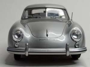 PORSCHE 356 PRE-A SILVER 1:18 SOLIDO — фото 9