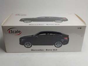 MERCEDES GLE CLASS BLACK 1:18 I SCALE — фото 7