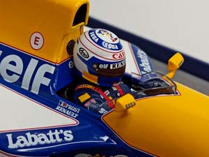 WILLIAMS RENAULT ALAIN PROST,CHAMPION 1993 1:18 — фото 6