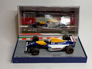 WILLIAMS RENAULT ALAIN PROST,CHAMPION 1993 1:18 — фото 2